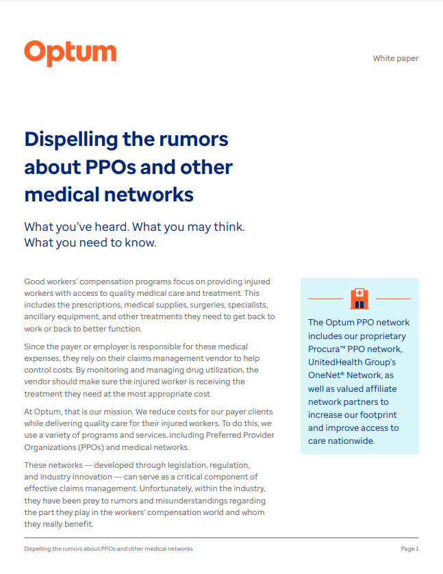 Dispelling the rumors about PPOs and other medical networks